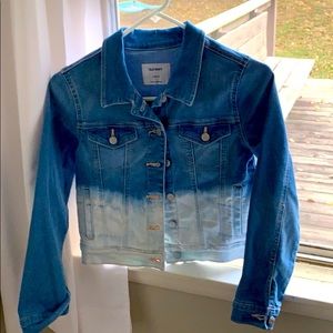 Old Navy ombré jean jacket